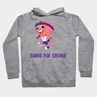 Brainy: Steps For Stroke Hoodie